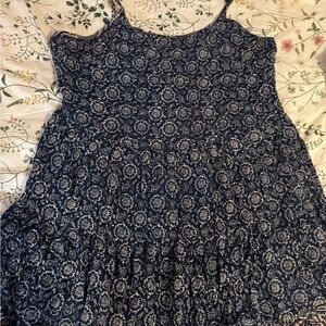 Blue sun dress
